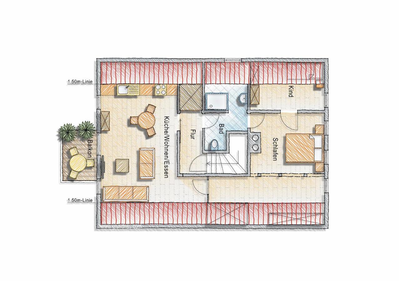 Altes Rauchhaus Appartement Ebstorf Buitenkant foto